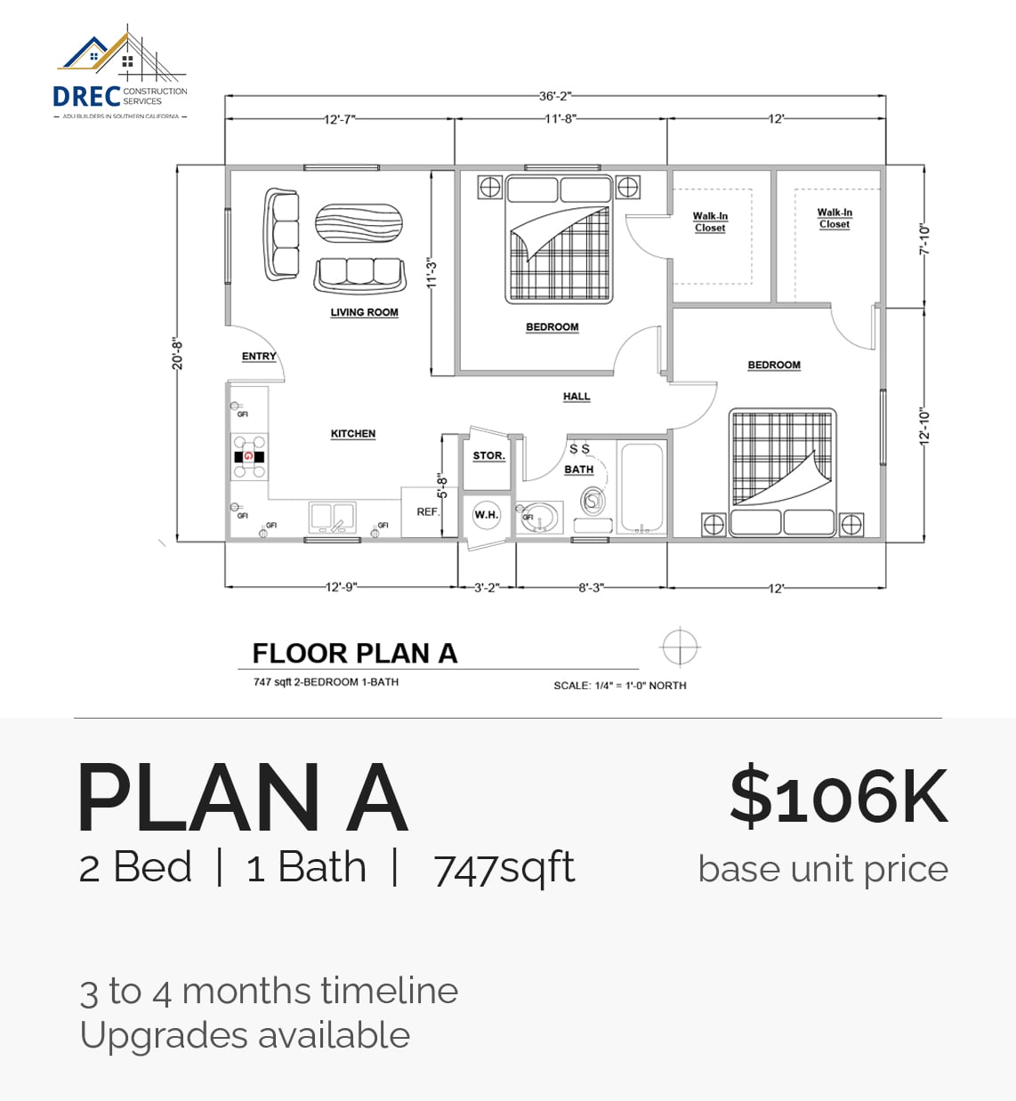 ADU Plans Seal Beach - DREC Construction Services, Inc.